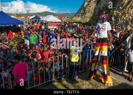 Papua New Guinea, Gulf of Papua Region, National Capital District, City of Port Moresby, Paga Hill Festival Stock Photo