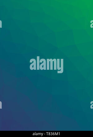 creative irregular polygon background with triangular pattern Stock Photo