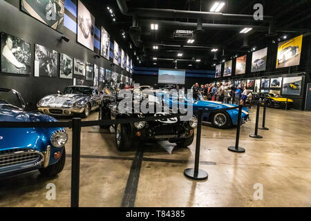 The Carroll Shelby museum a Tourist attraction in Las Vegas Nevada USA Stock Photo