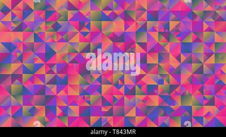 Geometrical colorful mosaic triangle website background design Stock Vector