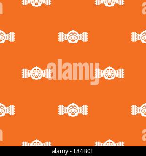 Pipiline pattern vector orange Stock Vector