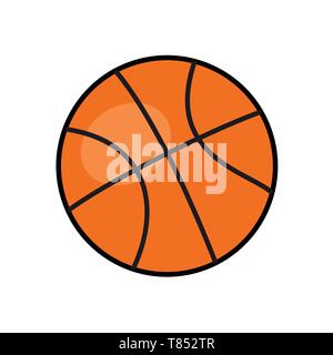 Basketball ball icon Stock Vector