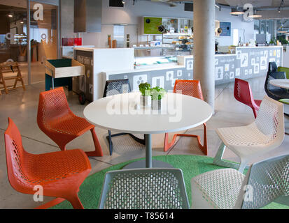 Cafe Seating in a Science Center Stock Photo