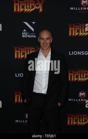 'HELLBOY' NY Special Screening held at AMC Lincoln Square  Featuring: Douglas Where: New York City, New York, United States When: 09 Apr 2019 Credit: Derrick Salters/WENN.com Stock Photo