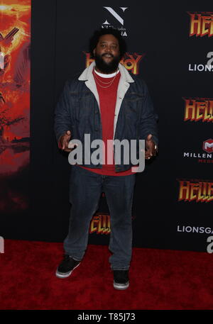 'HELLBOY' NY Special Screening held at AMC Lincoln Square  Featuring: guest Where: New York City, New York, United States When: 09 Apr 2019 Credit: Derrick Salters/WENN.com Stock Photo