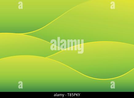Abstract beautiful green color gradient background Stock Vector