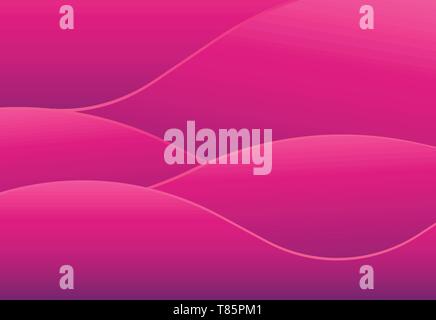Abstract beautiful pink and purple color gradient background Stock Vector