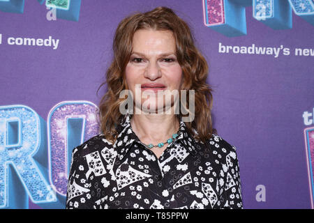 Ryan Murphy hosts a special performance of The Prom to benefit Hetrick Martin, GLAAD, and The Trevor Project at the Longacre Theatre - Arrivals.  Featuring: Sandra Bernhard Where: New York, New York, United States When: 09 Apr 2019 Credit: Joseph Marzullo/WENN.com Stock Photo