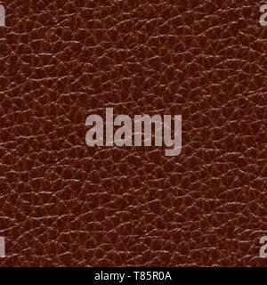 Leather background in stylish chocolate tone. Bright exclusive texture, pattern. Stock Photo