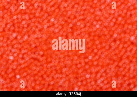 Abstract background of orange blured holiday lights. Stock Photo