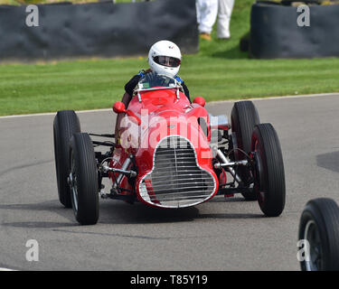 Alex Simpson, Alvis Goodwin Special, Parnell Cup, Grand Prixcars, Voiturette cars, 1935 to 1953, 77th Members Meeting, Goodwood, West Sussex, England, Stock Photo