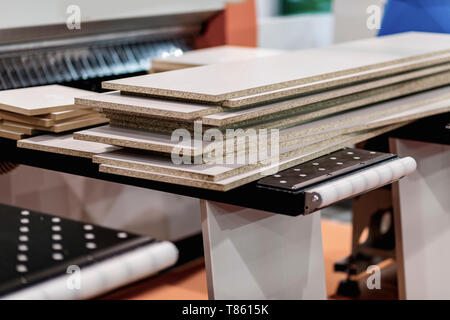 CNC woodworking machine Stock Photo