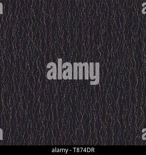 Abstract wavy texture. Seamless pattern. Dark background with bright colored waves. Curves and scratches. Simple vertical backdrop for decoration, wal Stock Vector