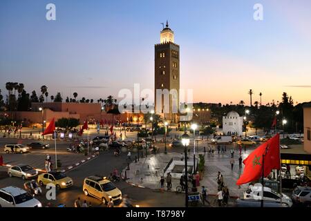 Street of Marrakech - sculpture, Morocco Stock Photo ...
