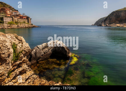 Turkey's very charming fishing town of Amasra Stock Photo