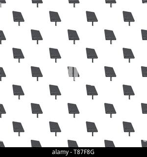 Solar panel pattern seamless vector repeat geometric for any web design Stock Vector