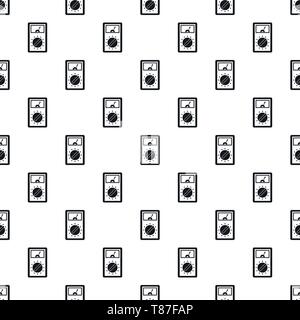 Analog multimeter pattern seamless vector repeat geometric for any web design Stock Vector