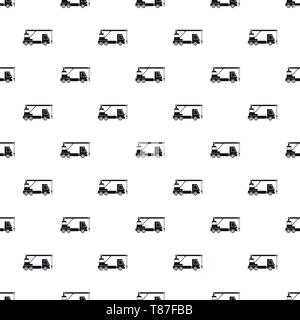 Truck crane pattern seamless vector repeat geometric for any web design Stock Vector