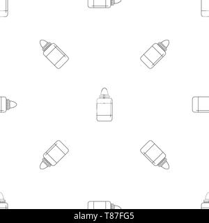 Vaping liquid pattern seamless vector repeat geometric for any web design Stock Vector