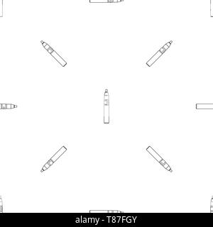 Electric cigar pattern seamless vector repeat geometric for any web design Stock Vector
