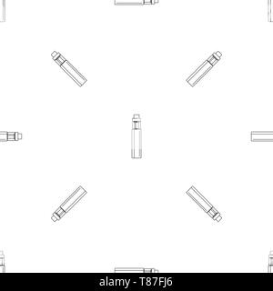 Vape pen pattern seamless vector repeat geometric for any web design Stock Vector