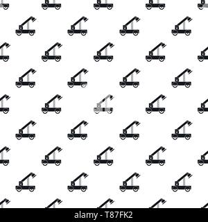 Magnet crane pattern seamless vector repeat geometric for any web design Stock Vector