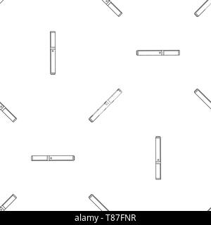 Closed vape pen pattern seamless vector repeat geometric for any web design Stock Vector