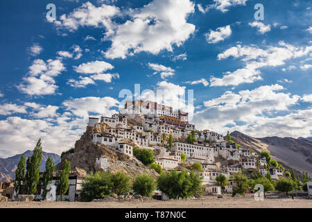 Thiksey monastery in Ladakh, India. Stock Photo