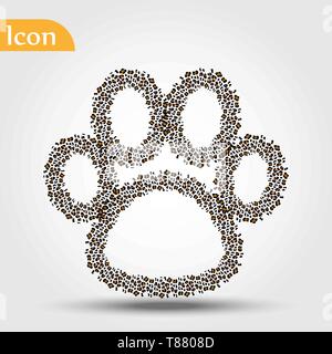A vector design of striped Tiger walk cycle animation keyframes on ...