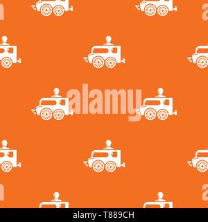 Balloon pattern vector orange Stock Vector