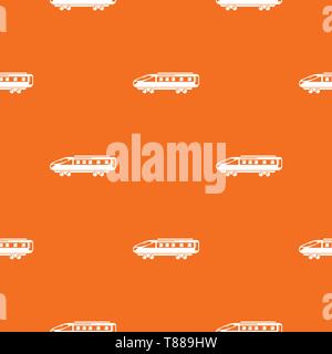 Balloon pattern vector orange Stock Vector