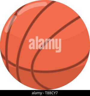 Basketball ball icon, isometric style Stock Vector