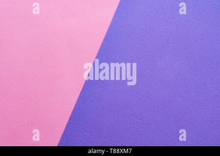 Sheets of colored paper. Blue, pink Stock Photo