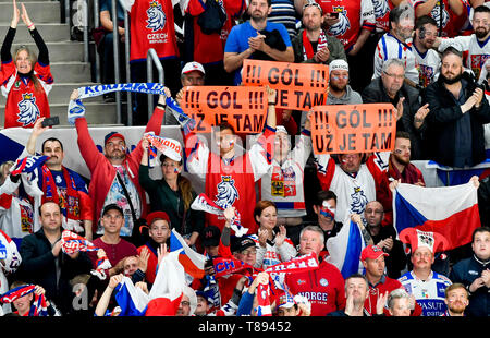 Bratislava, Slovakia. 11th May, 2019. Czech Fans In Action During The 