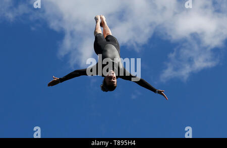 Dun Laoghaire, Dublin, Ireland. 11th May, 2019. Red Bull Cliff Diving ...