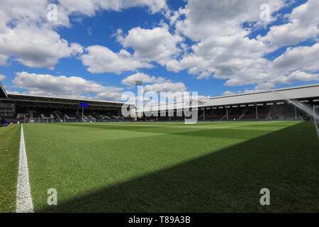 London, UK. 12th May, 2019.    General View of Craven Cottage  during the Premier League match between Fulham and Newcastle United at Craven Cottage, London on Sunday 12th May 2019. Credit: MI News & Sport /Alamy Live News Stock Photo