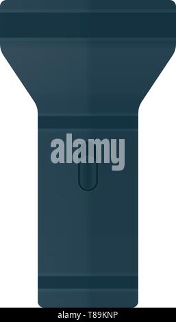 Flashlight vector symbol on white background. Vector flashlight icon. Stock Vector