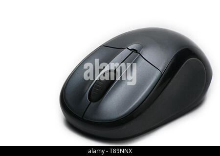 Computer mouse on a white isolated background Stock Photo