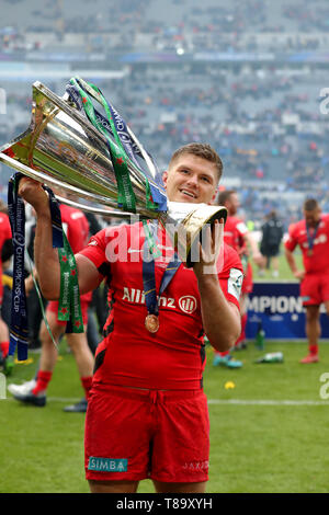Saracens Owen Farrell Celebrates Winning The Champions Cup Final At St James Park Newcastle Stock Photo Alamy Saracens Owen Farrell Celebrates Winning The Champions Cup Final At St James Park Newcastle Stock Photo Alamy