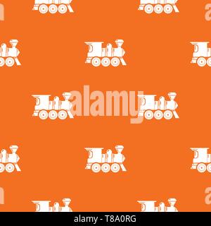 Balloon pattern vector orange Stock Vector