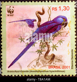 Brazilian postage stamp Stock Photo - Alamy