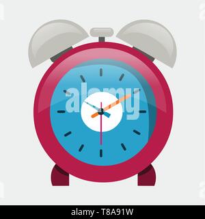 alarm clock vector symbol illustration Stock Vector