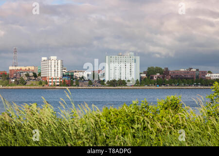 Panorama of Sydney, Canada. Sydney, Nova Scotia, Canada. Stock Photo