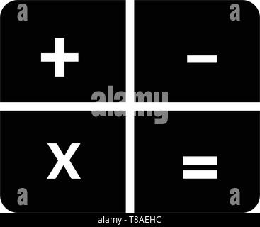 calculator vector icon- Full editable calculator vector icon for website or mobile apps. Stock Vector