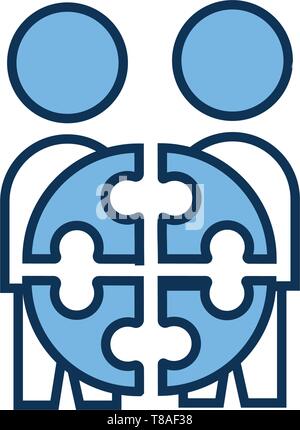 Team Project icon. vector sign symbol Stock Vector