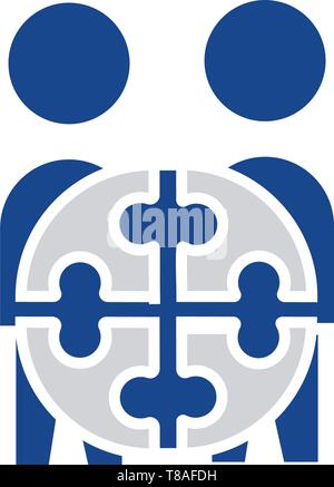 Team Project icon. vector sign symbol Stock Vector