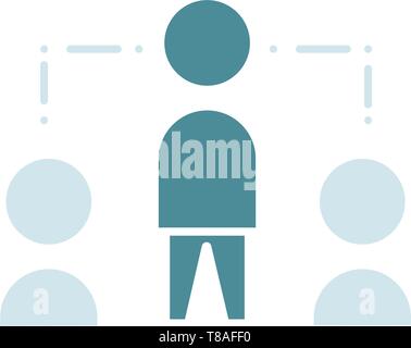 networking icon. Vector networking sign symbol Stock Vector