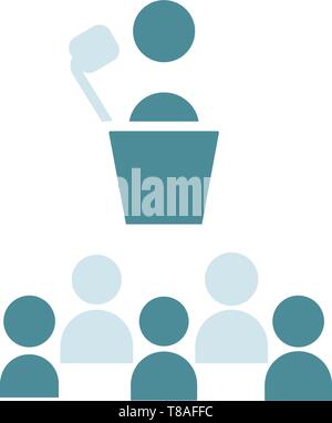 Presentation icon. vector sign symbol Presentation icon Stock Vector