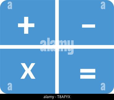 calculator vector icon- Full editable calculator vector icon for website or mobile apps. Stock Vector