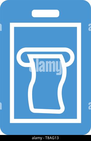 mobile payment icon- vector mobile payment editable icon for website and mobile apps. Stock Vector
